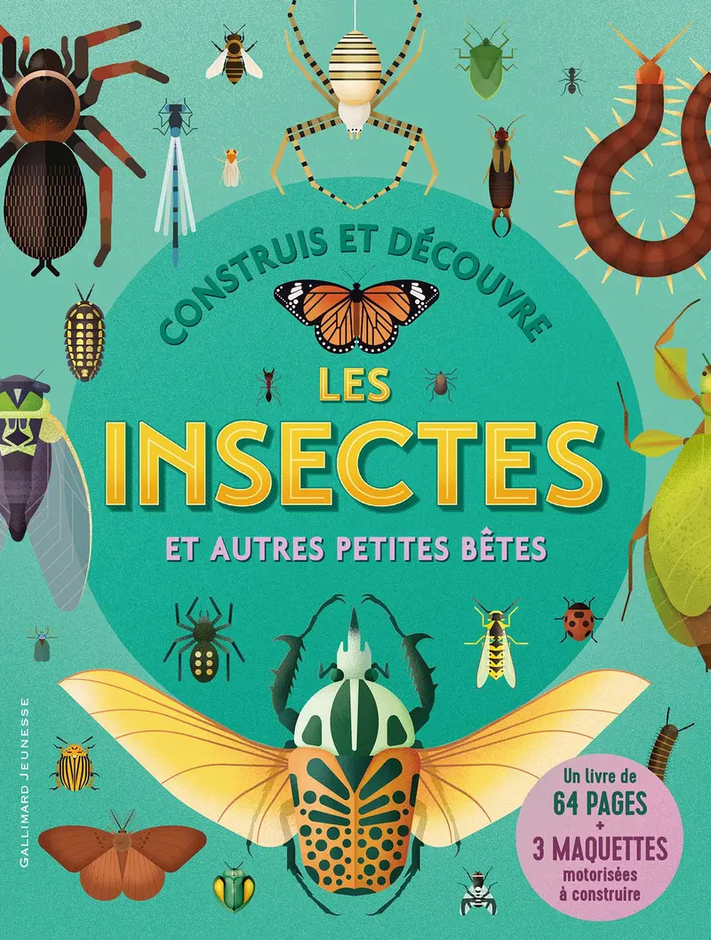 Construis et découvre les insectes et autres petites bêtes - Collectif
