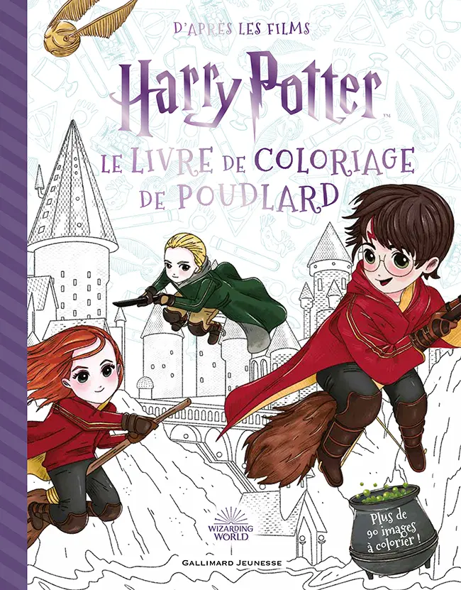 Harry Potter - Le Livre de coloriage de Poudlard - Collectif