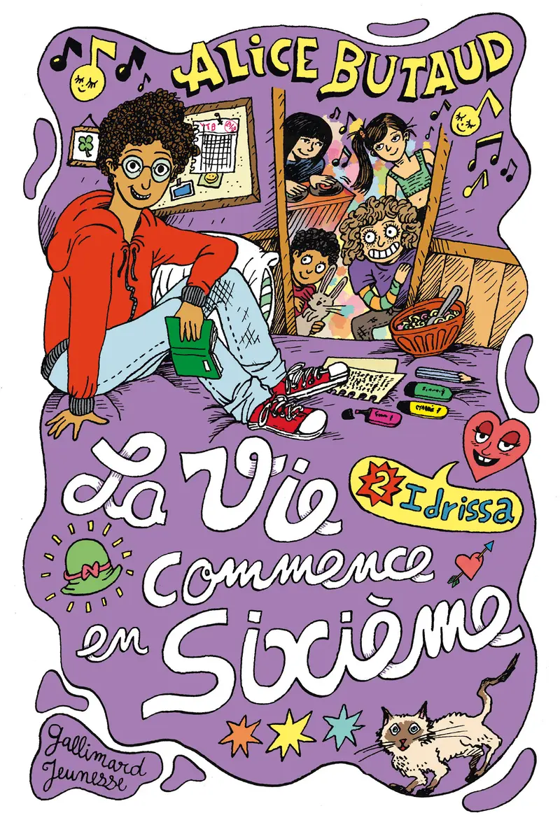 La vie commence en sixième - Lisa Chetteau - Lisa Chetteau - Alice Butaud
