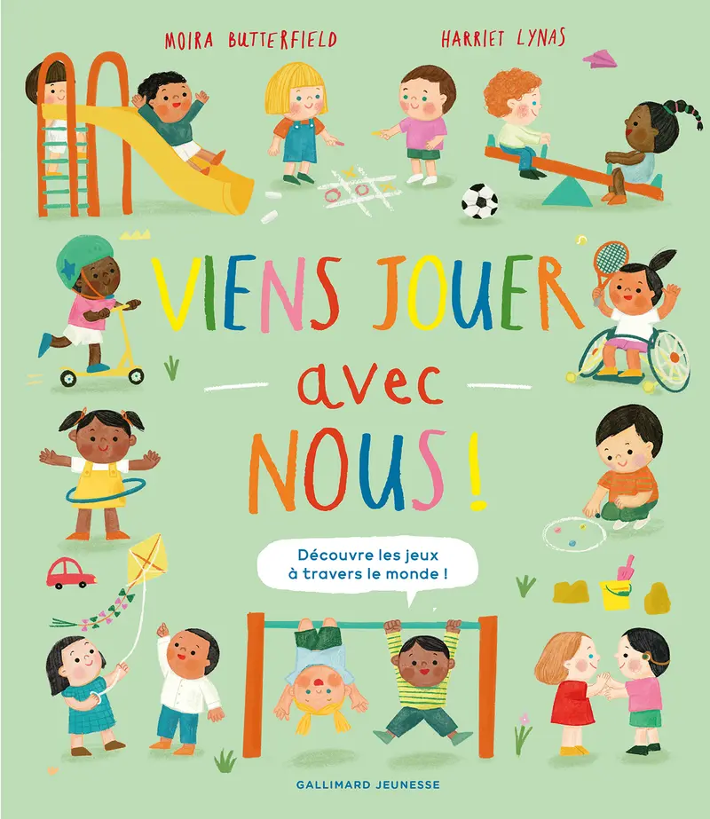 Viens jouer avec nous ! - Moira Butterfield - Harriet Lynas - Harriet Lynas