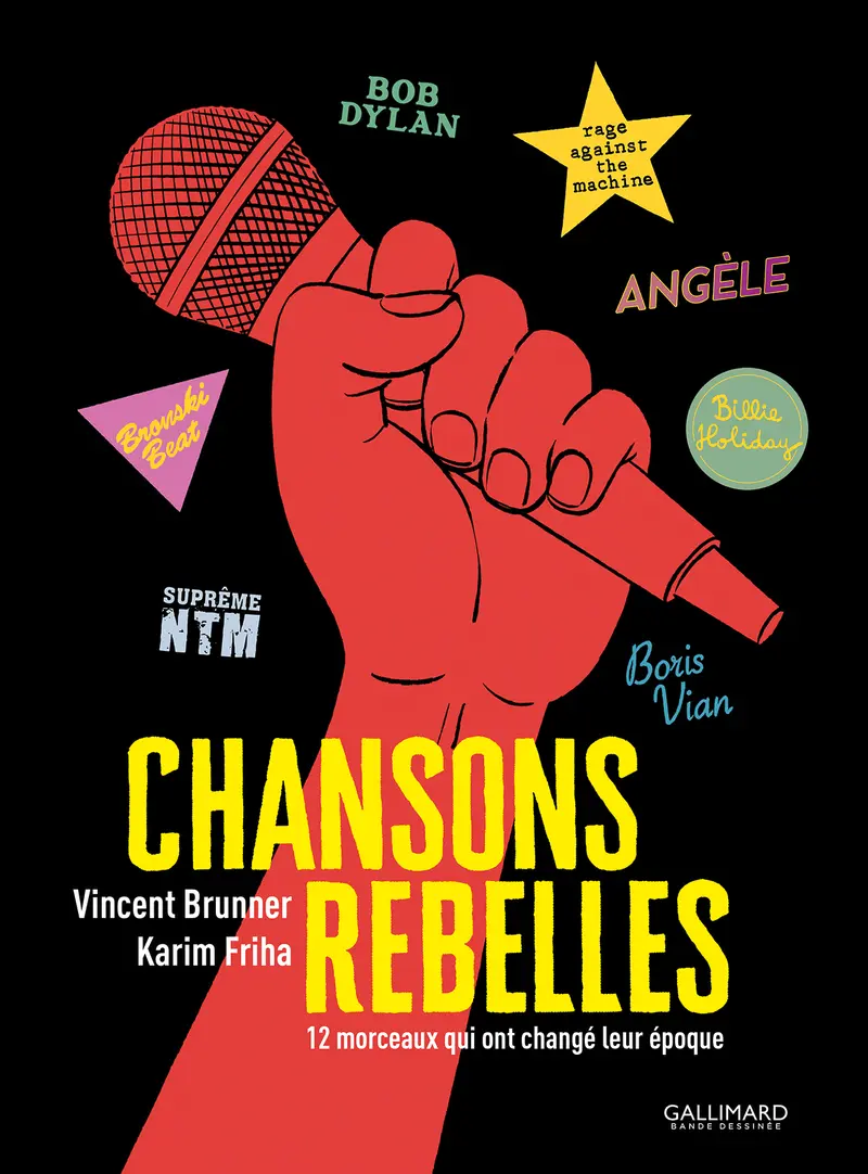Chansons rebelles - Karim Friha - Vincent Brunner