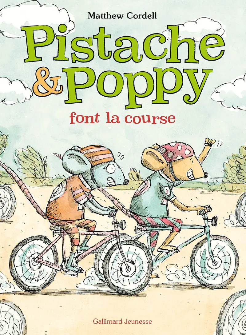 Pistache et Poppy font la course - Matthew Cordell