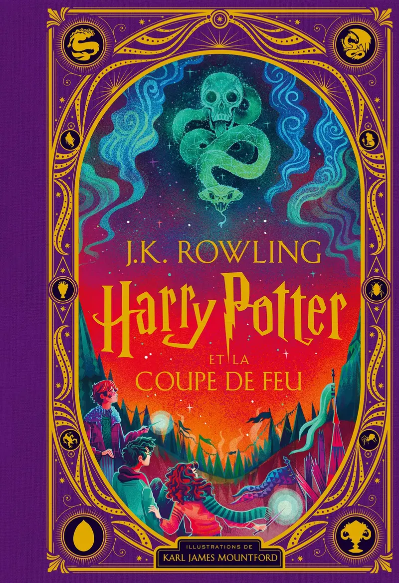 Harry Potter et la Coupe de Feu - Édition illustrée interactive - J.K. Rowling - Karl James Mountford - Karl James Mountford