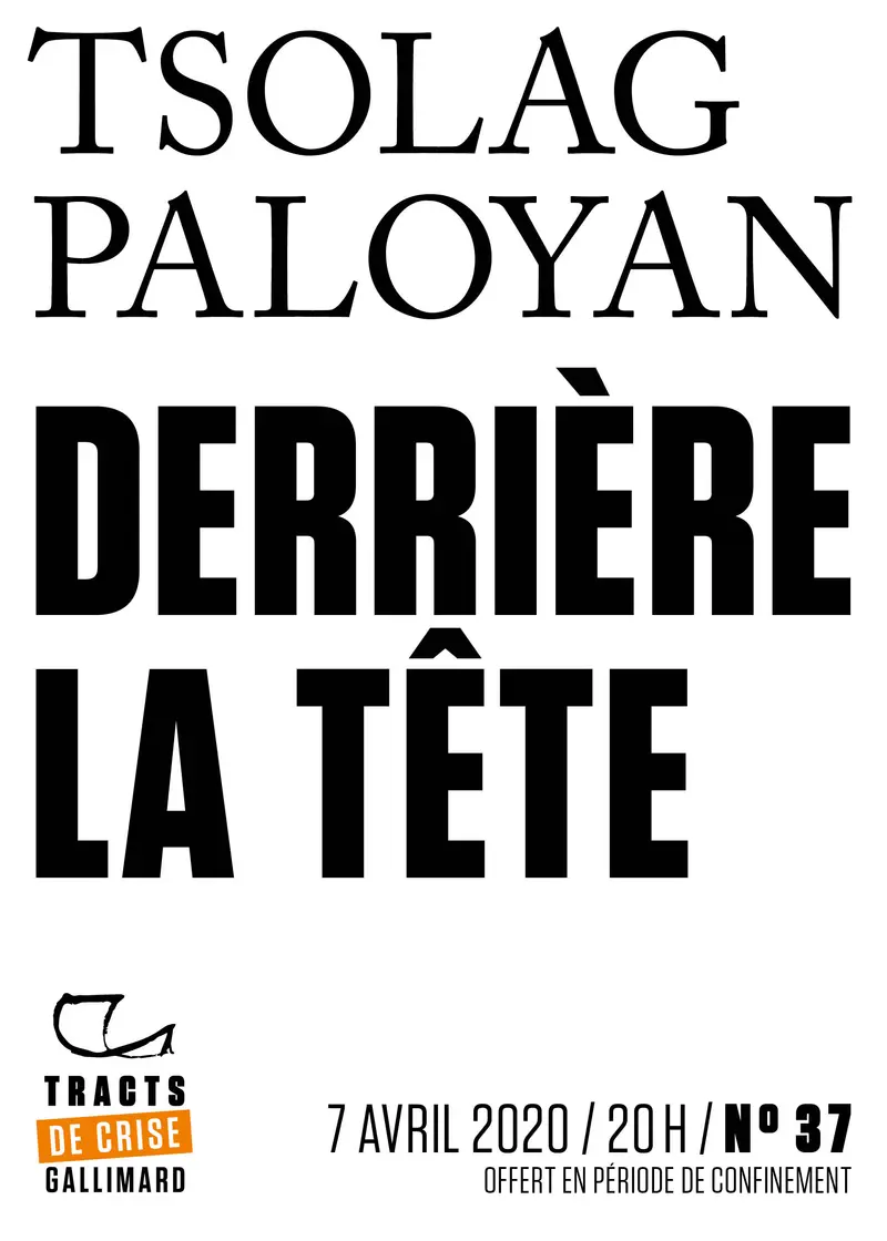 Derrière la tête - Tsolag Paloyan