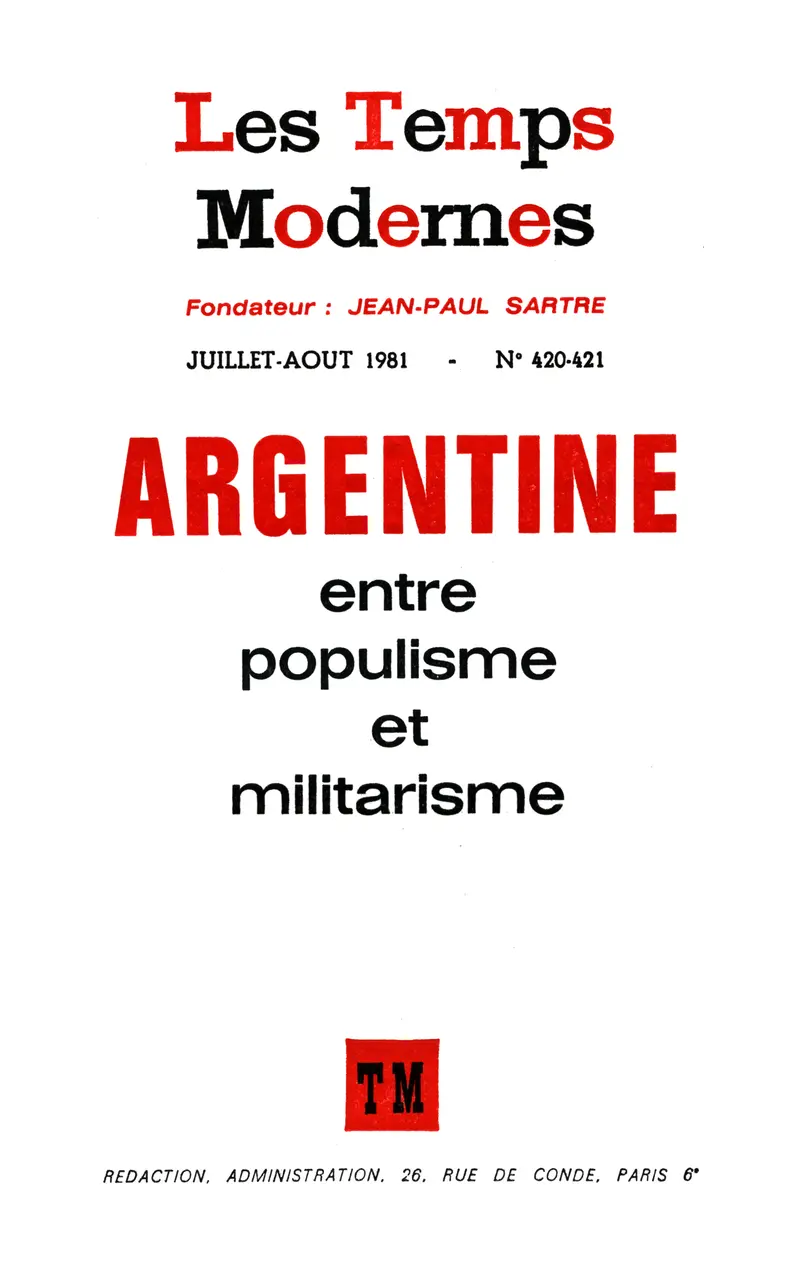 Les Temps Modernes - Collectif